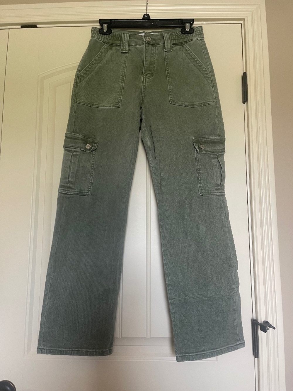 Vervet by Flying Monkey Olive Green Cargo Jeans – Size 26